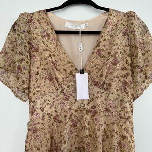 ASTR the Label Tayla Floral Ruffle Maxi